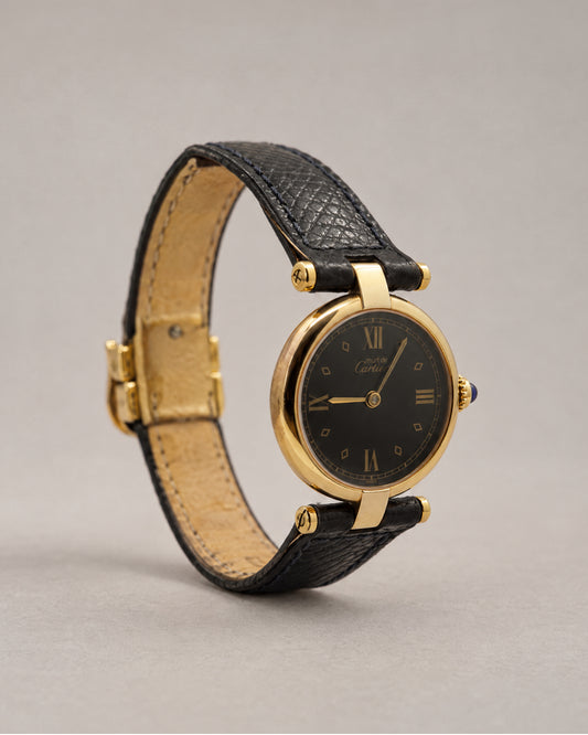 Cartier Black Dial — left angled view